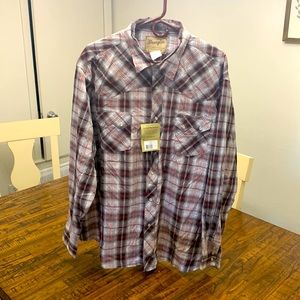 Wrangler Pearl Snap Western Wear Shirt (NWT)